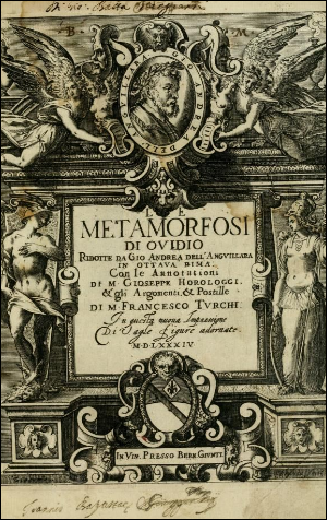 Ovid Metamorphoses Book Cover